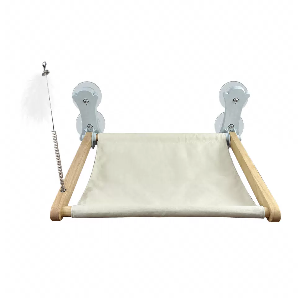 Foldable Wooden Cat Window Hammock