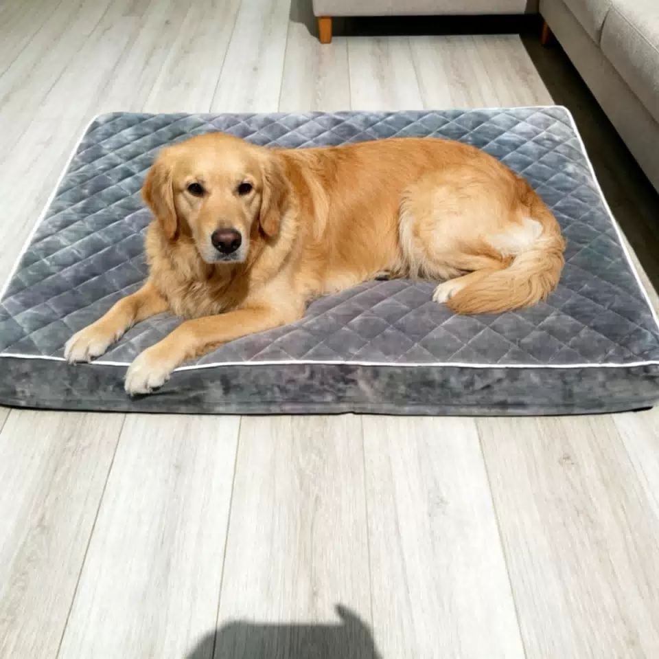 Washable Waterproof Large Dog Bed Mat Gray / L (3.8-25 kg)