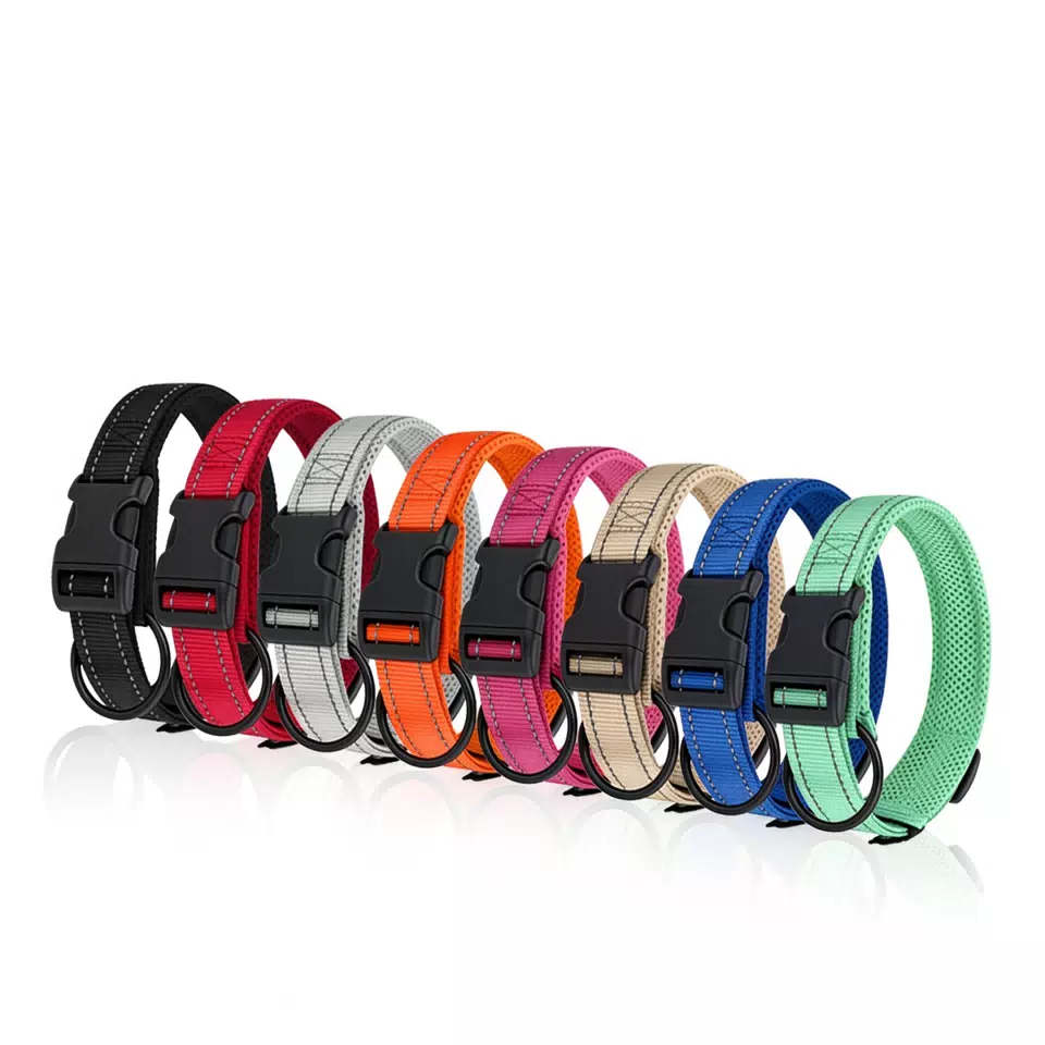 Adjustable Mesh-Lined Dog Collar | GL-6565 | TrailPet