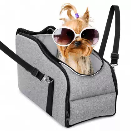 Small Pet Console Car Seat Bed