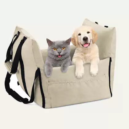 Washable Four-Season Pet Car Seat Bed