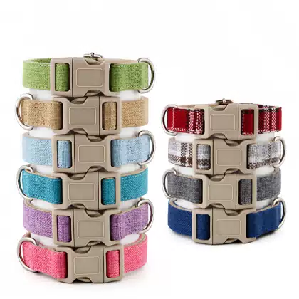 Breathable Hemp Dog Collar