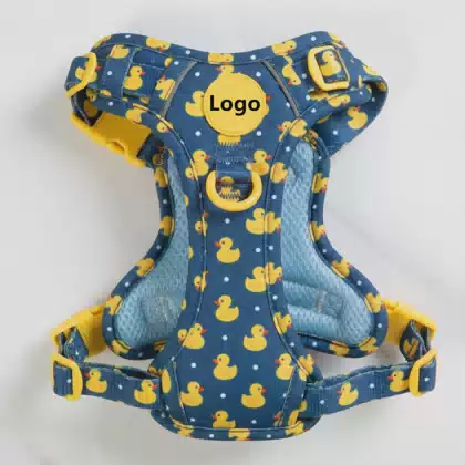 Safety Escape Proof No Pull Cute Designer Tactical Dog Harness Vest Reversable Custom Per Wholesale Harness for Large Medium