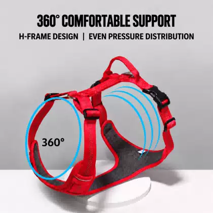 Breathable Reflective H-Style Dog Harness