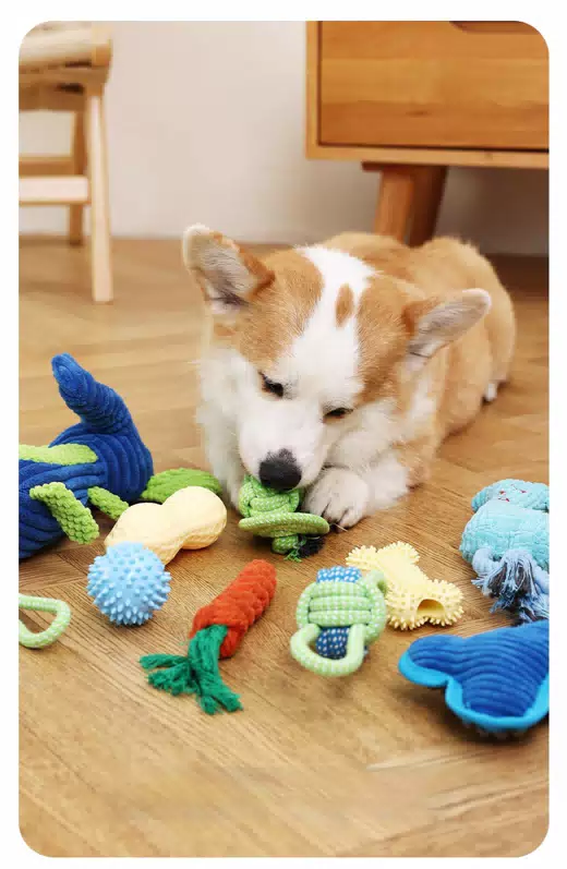 Durable Rope Tug-of-War Knot Dog Toy